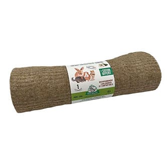 Tapis de chanvre roulé pour Lapins avec coton