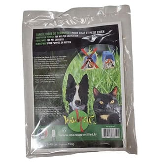 Tapis litière de transport pour petit chien
