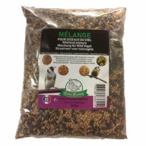 Mélange de graine et insectes